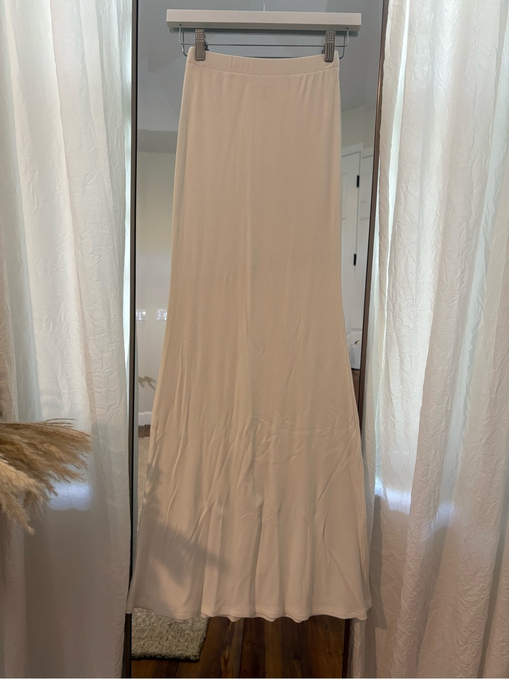 Riot Swim White Dom Maxi Skirt